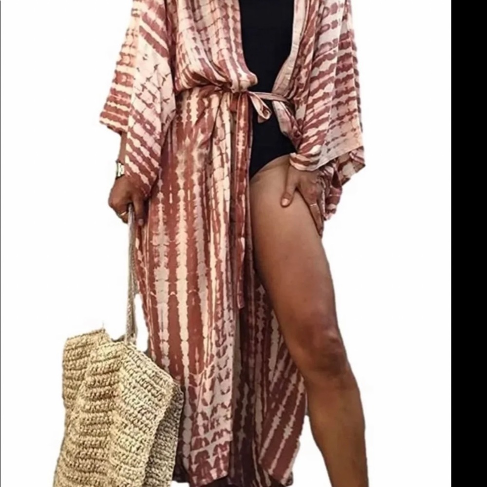 Kimono beach cover up